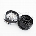 Grinder metal 56 mm 3 part crank arm black 2